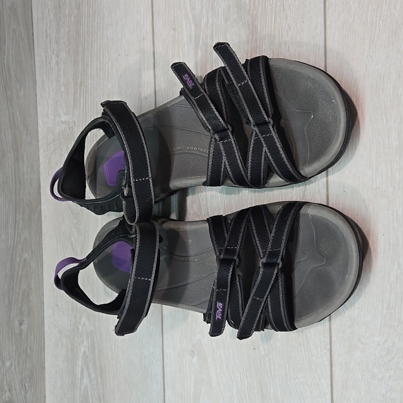 Teva Women Tirra 4266 Athletic Hook&loop Sandals shoes sz 10 - Picture 4 of 12